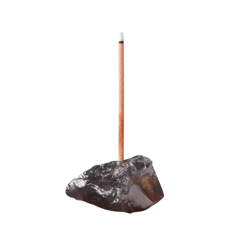 The Raw Earth Anchor: Natural Stone Incense Holder ZANYÉ