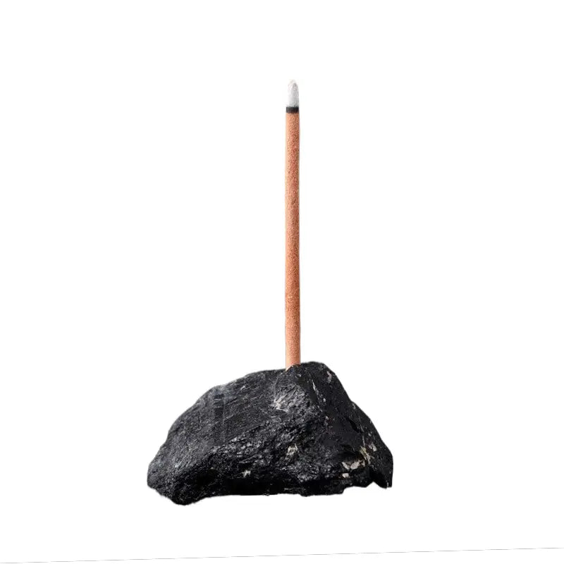The Raw Earth Anchor: Natural Stone Incense Holder ZANYÉ
