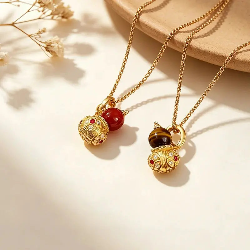 The Gilded Fulu Talisman Necklace ZANYÉ