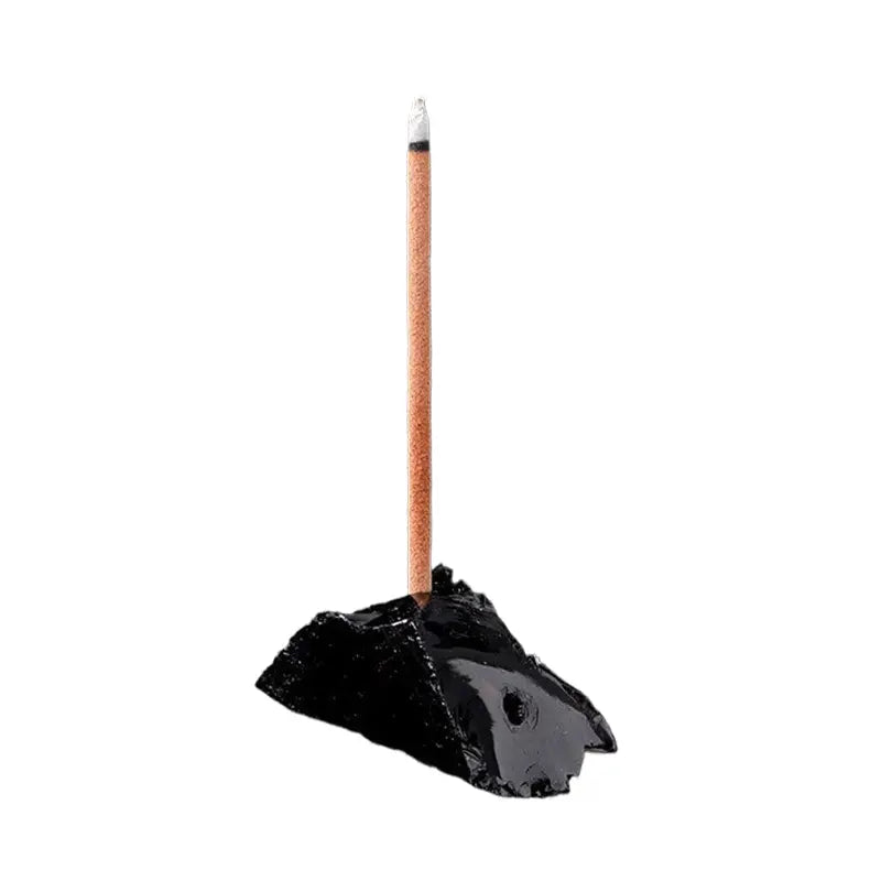 The Raw Earth Anchor: Natural Stone Incense Holder ZANYÉ