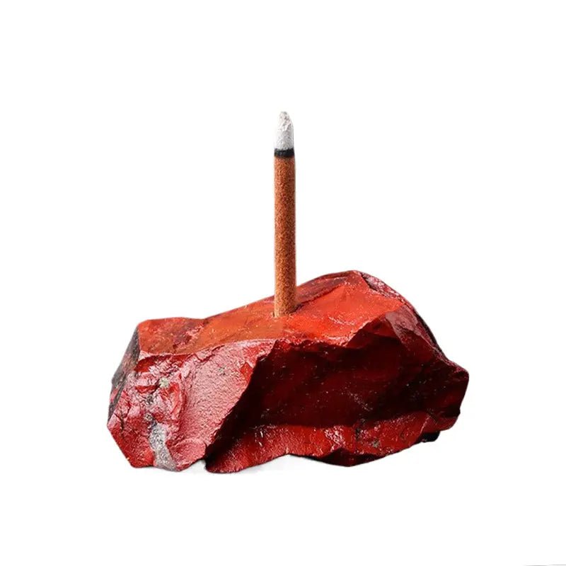 The Raw Earth Anchor: Natural Stone Incense Holder ZANYÉ