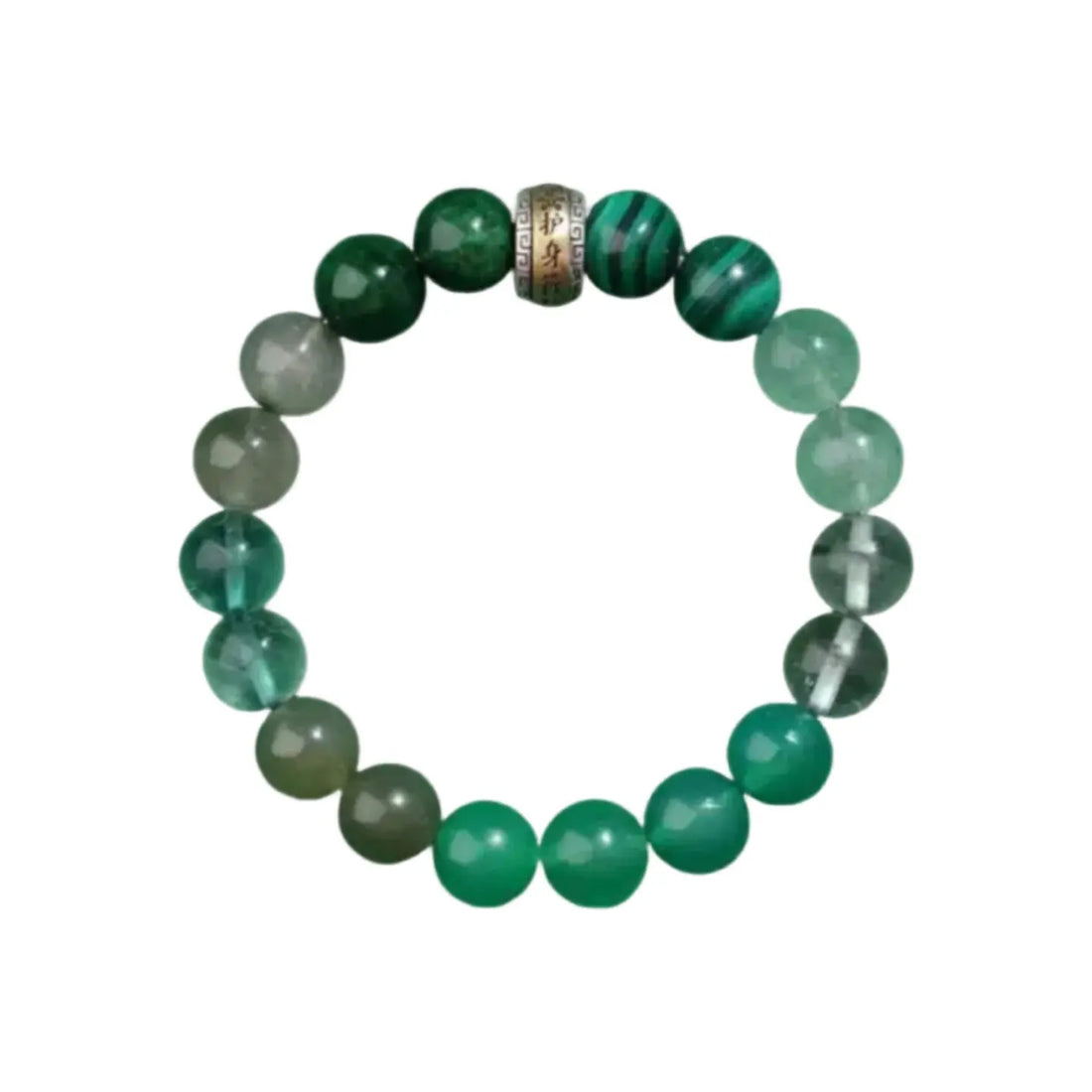 The Verdant Canopy - Wood Element Multistone Bracelet ZANYÉ