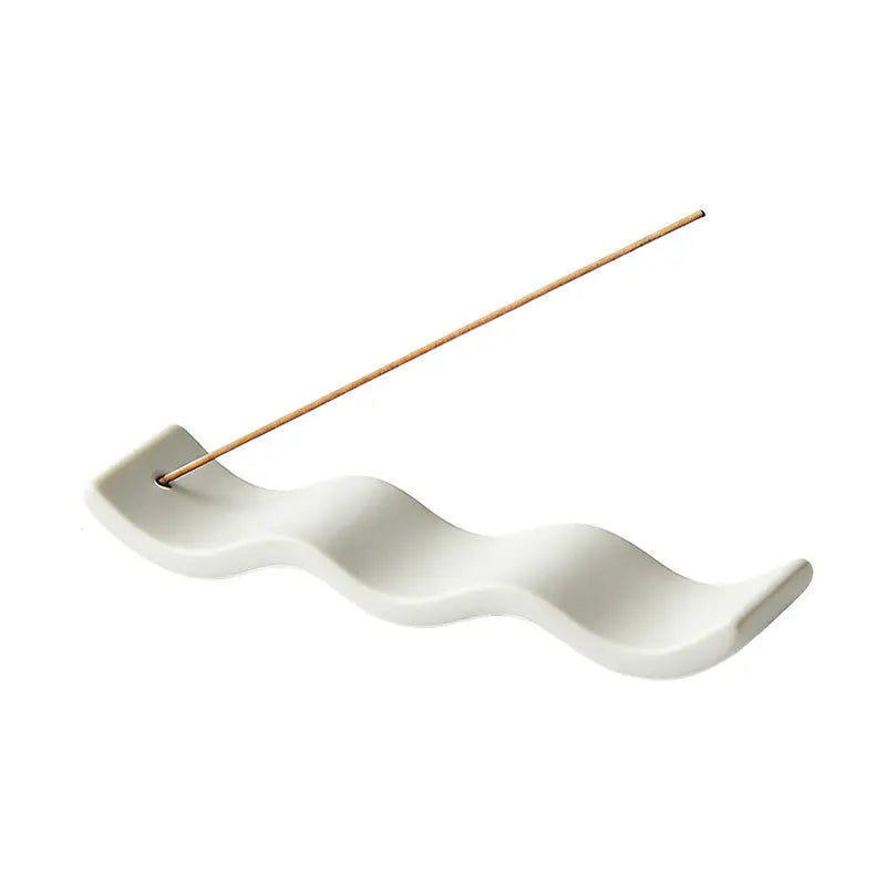 The Still Wave Ceramic Incense Holder ZANYÉ