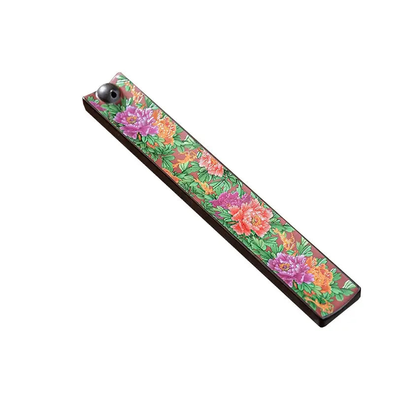 Heritage Enamel Incense Holder: The Mindful Anchor ZANYÉ