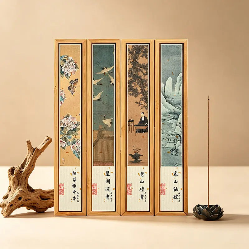 The Heritage Scroll: Artisan Stick Incense ZANYÉ