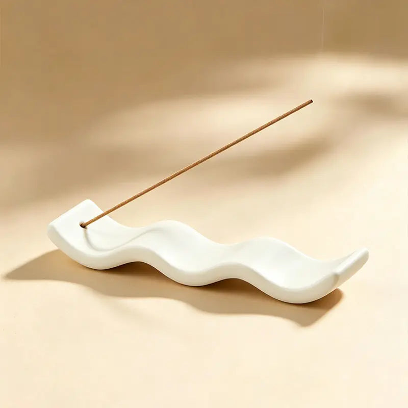 The Still Wave Ceramic Incense Holder ZANYÉ