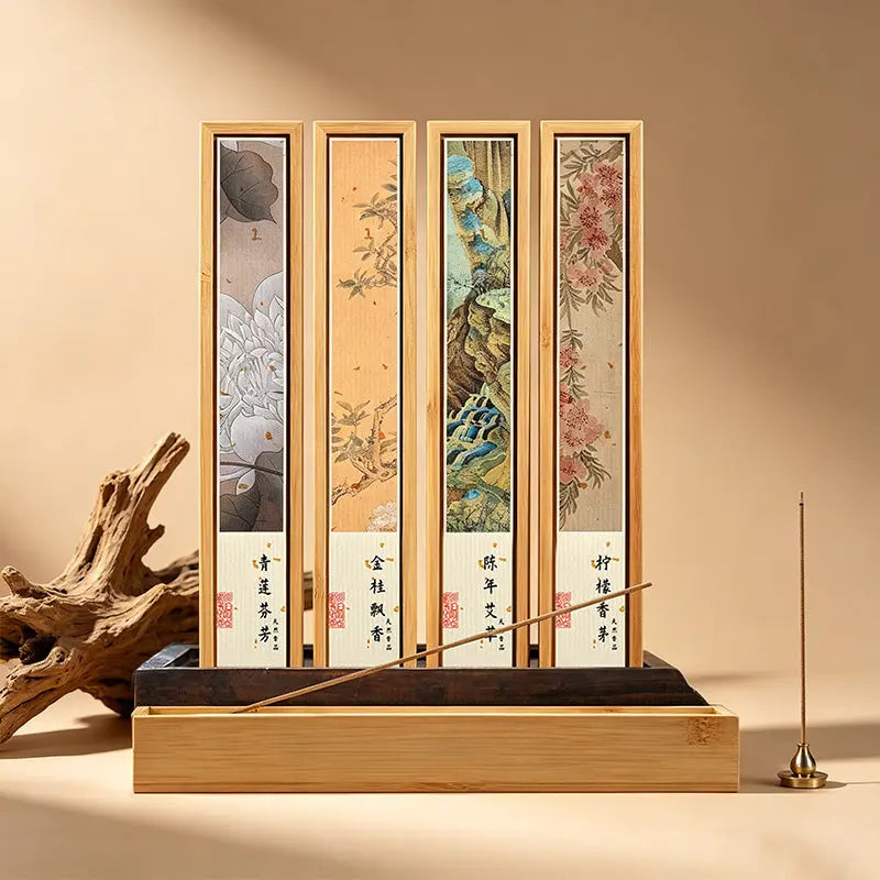 The Heritage Scroll: Artisan Stick Incense ZANYÉ