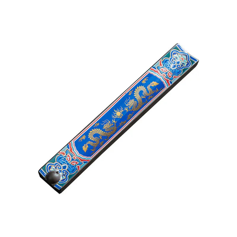 Heritage Enamel Incense Holder: The Mindful Anchor ZANYÉ