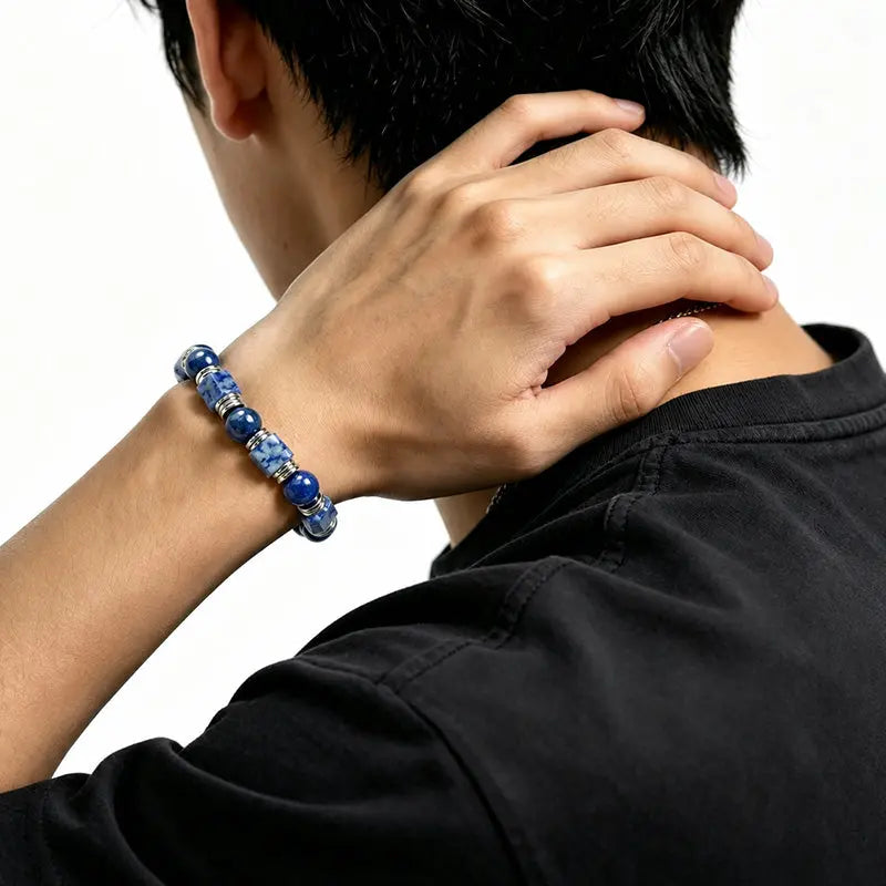 The Azure Realm - Sodalite Mixed-Cut Bracelet ZANYÉ