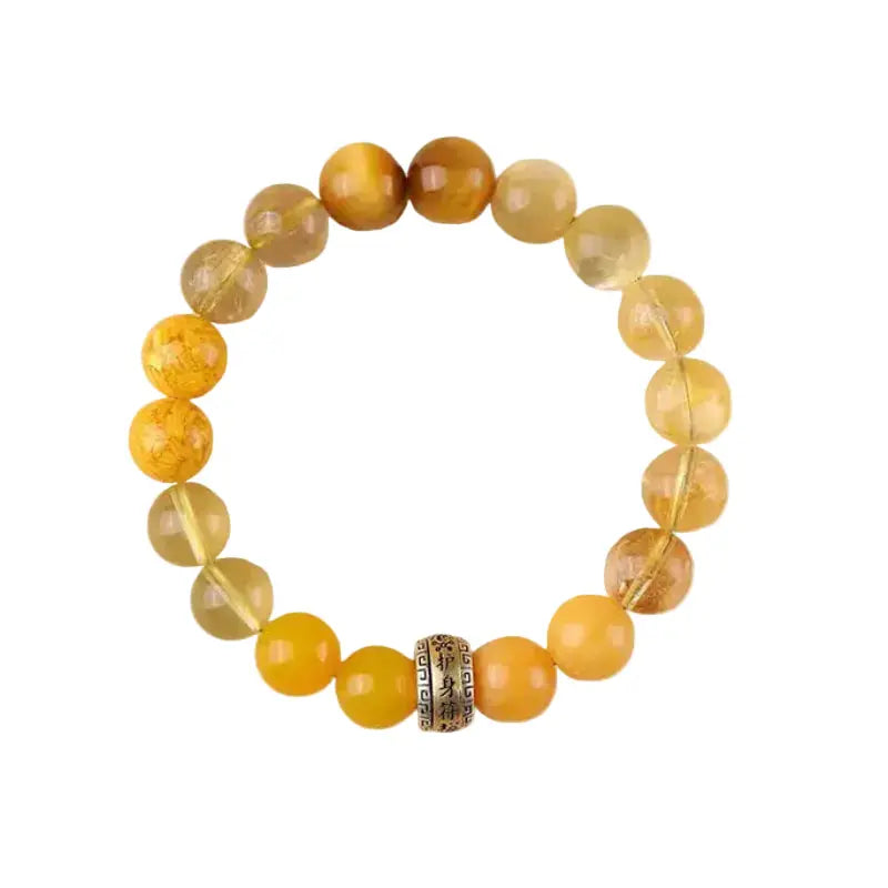 The Golden Embrace - Earth Element Multistone Bracelet ZANYÉ
