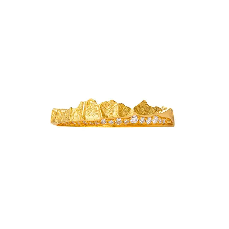The Majestic Sacred Mountains 18K Gold Ring ZANYÉ