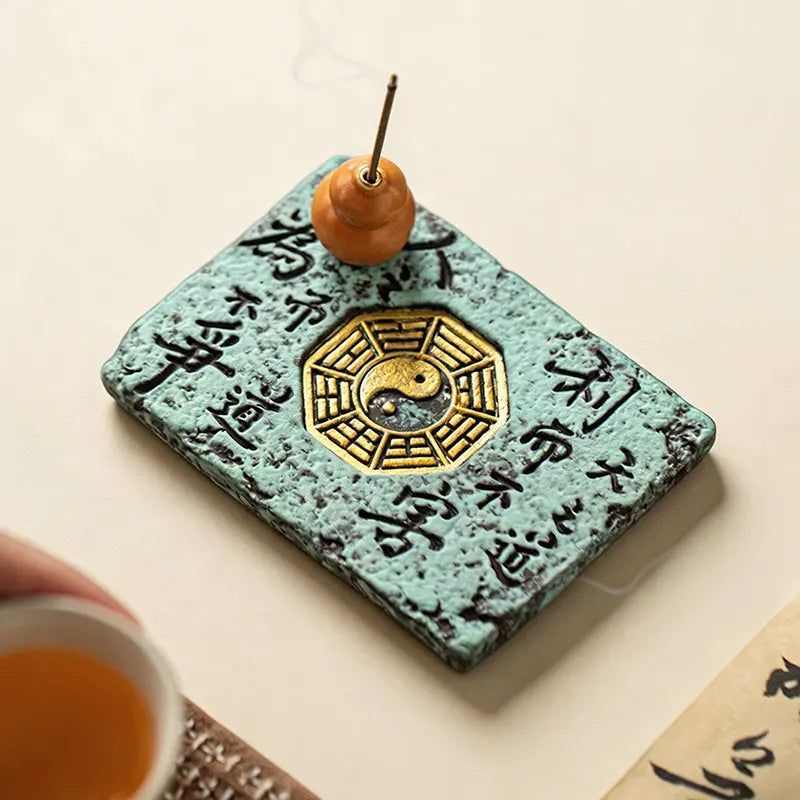 The Oracle Stone: Bagua Incense Holder ZANYÉ