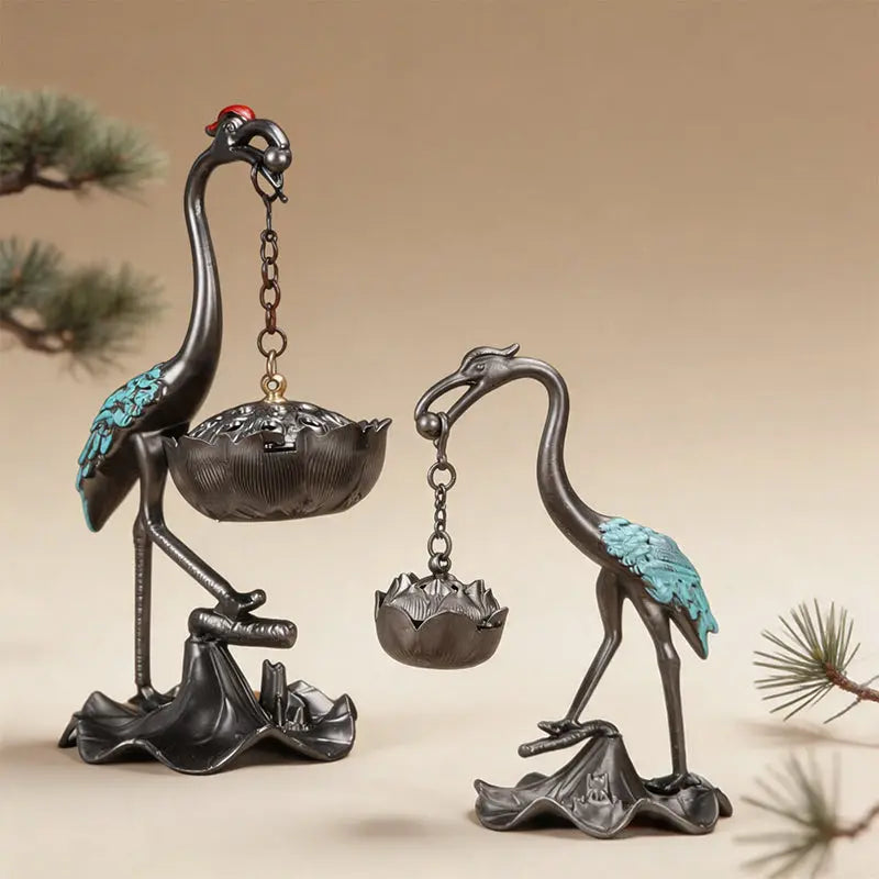The Heritage Bronze Censer: Sculptural Incense Burner ZANYÉ