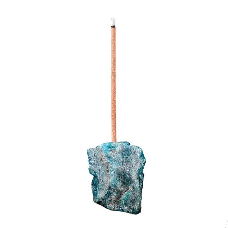 The Raw Earth Anchor: Natural Stone Incense Holder ZANYÉ