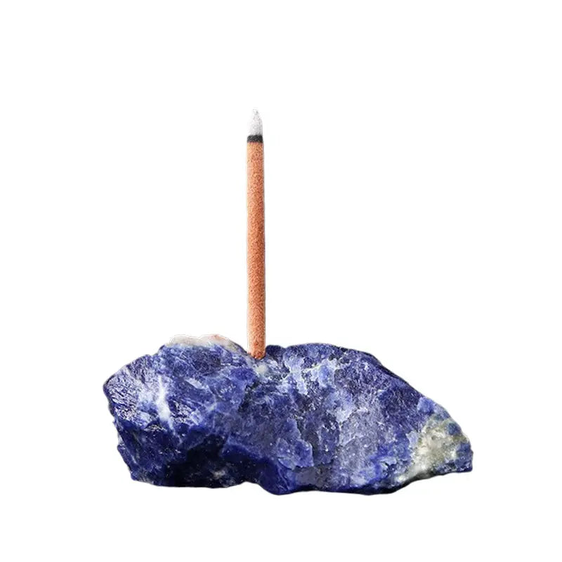 The Raw Earth Anchor: Natural Stone Incense Holder ZANYÉ