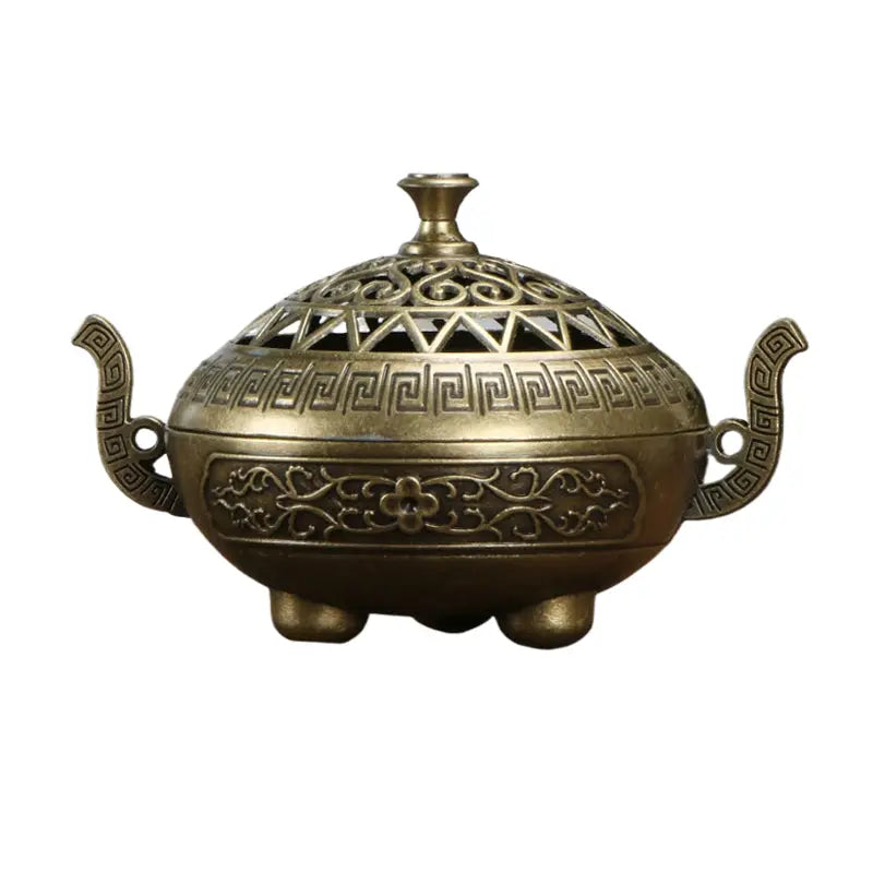 The Heritage Bronze Censer: Sculptural Incense Burner ZANYÉ