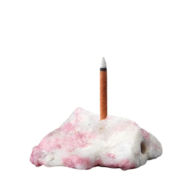 The Raw Earth Anchor: Natural Stone Incense Holder ZANYÉ
