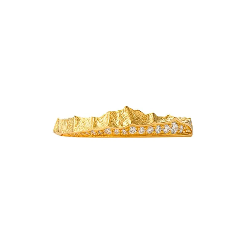 The Majestic Sacred Mountains 18K Gold Ring ZANYÉ