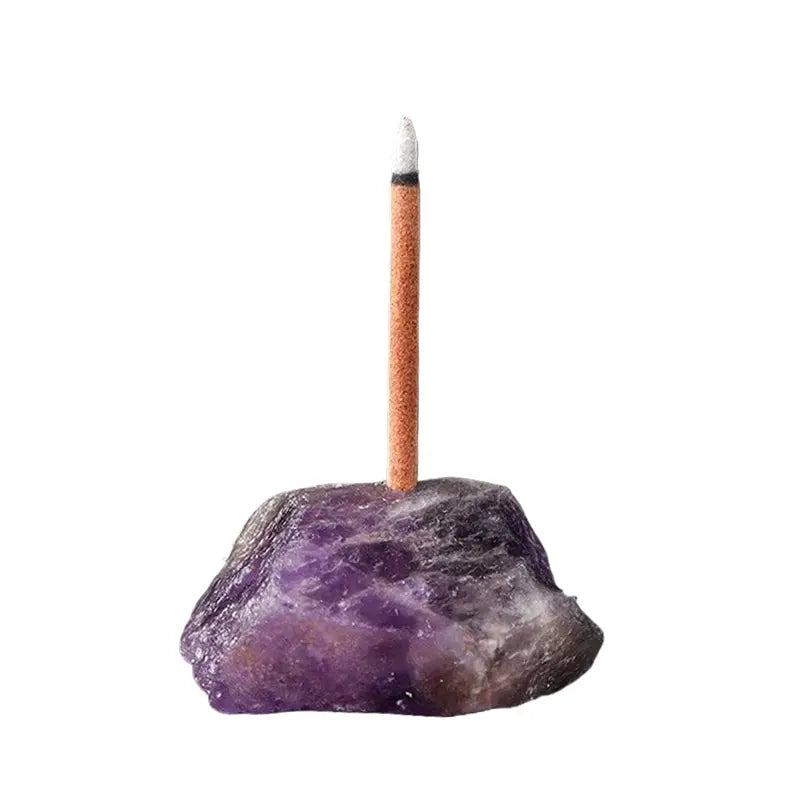 The Raw Earth Anchor: Natural Stone Incense Holder ZANYÉ