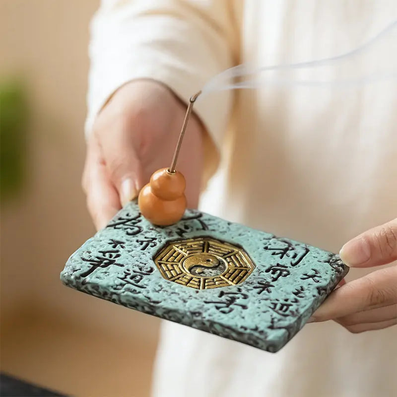 The Oracle Stone: Bagua Incense Holder ZANYÉ