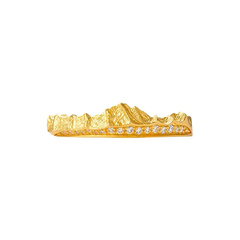 The Majestic Sacred Mountains 18K Gold Ring ZANYÉ