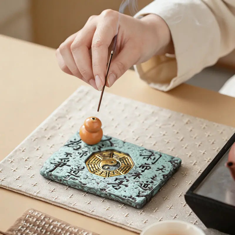 The Oracle Stone: Bagua Incense Holder ZANYÉ