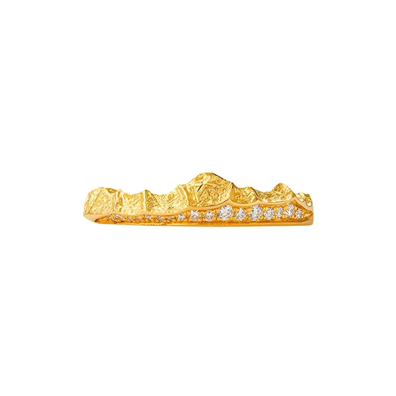 The Majestic Sacred Mountains 18K Gold Ring ZANYÉ