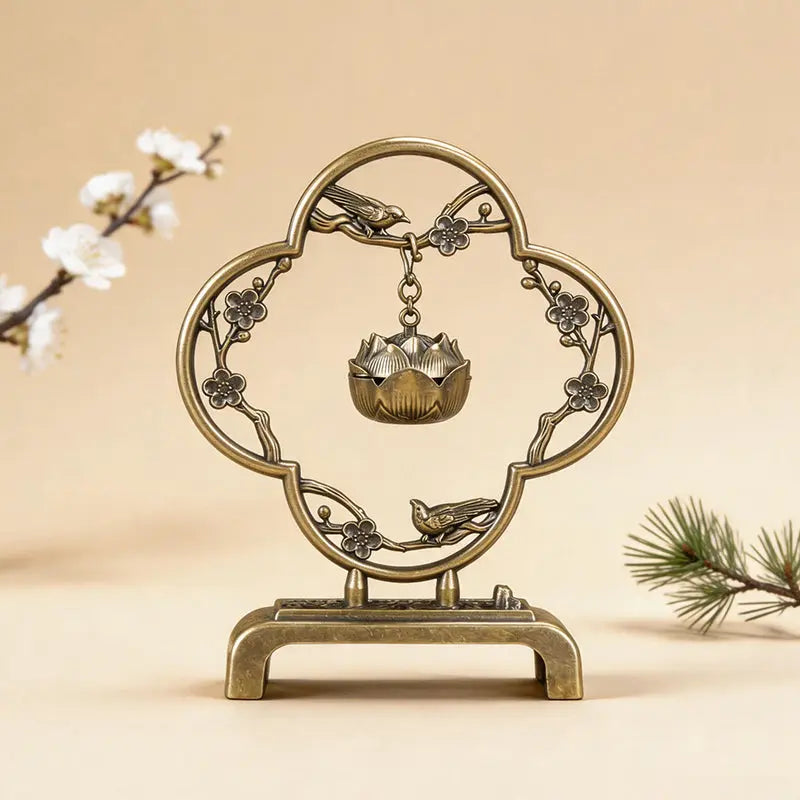 The Heritage Bronze Censer: Sculptural Incense Burner ZANYÉ