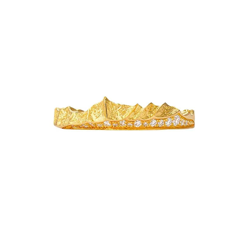 The Majestic Sacred Mountains 18K Gold Ring ZANYÉ