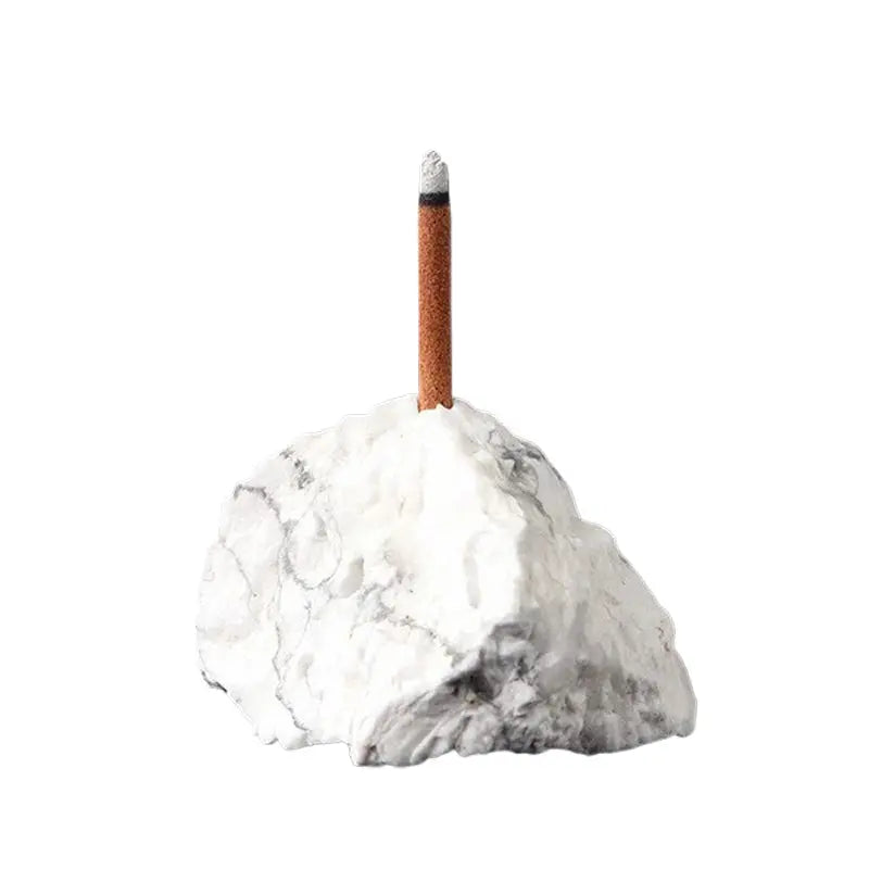 The Raw Earth Anchor: Natural Stone Incense Holder ZANYÉ