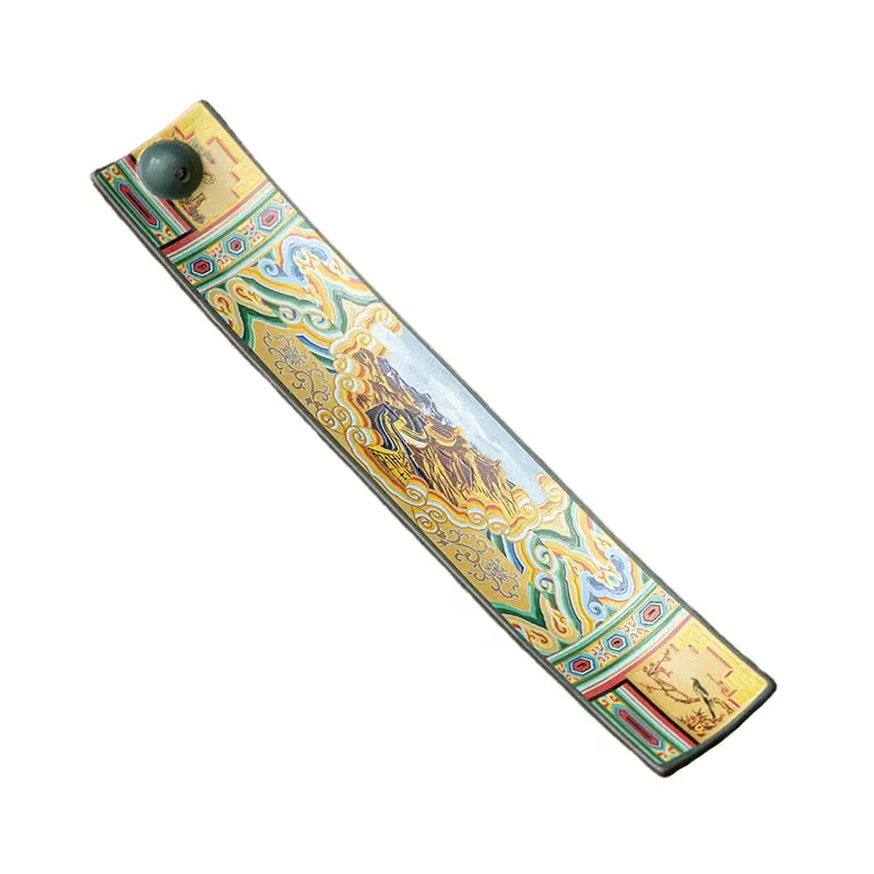 Heritage Enamel Incense Holder: The Landscape Collection ZANYÉ