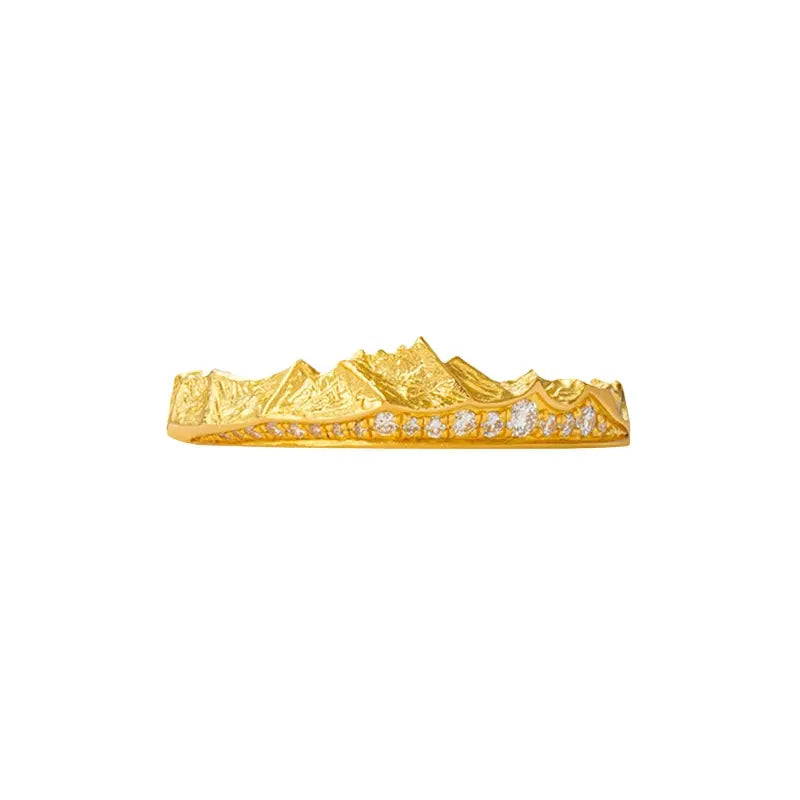 The Majestic Sacred Mountains 18K Gold Ring ZANYÉ