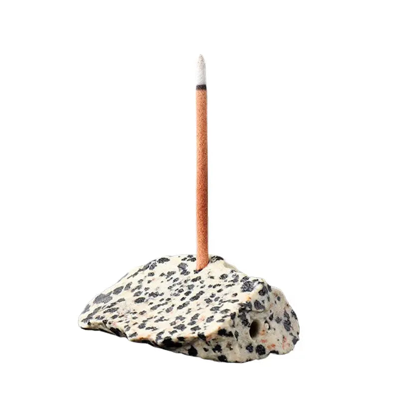 The Raw Earth Anchor: Natural Stone Incense Holder ZANYÉ