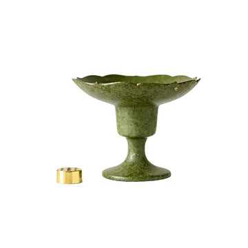 The Song-Style Gold Foil Handcrafted Ceramic Incense Burner ZANYÉ