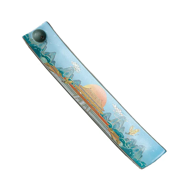 Heritage Enamel Incense Holder: The Landscape Collection ZANYÉ
