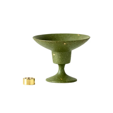 The Song-Style Gold Foil Handcrafted Ceramic Incense Burner ZANYÉ