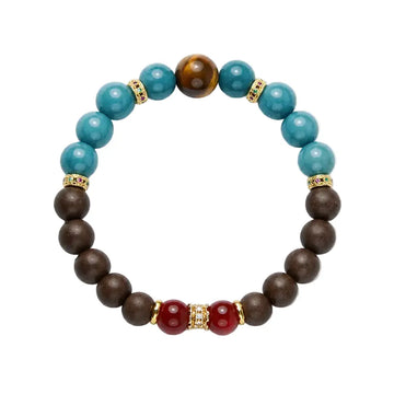 Mystic Light Bracelet | Smoky Quartz & Moonstone ZANYÉ